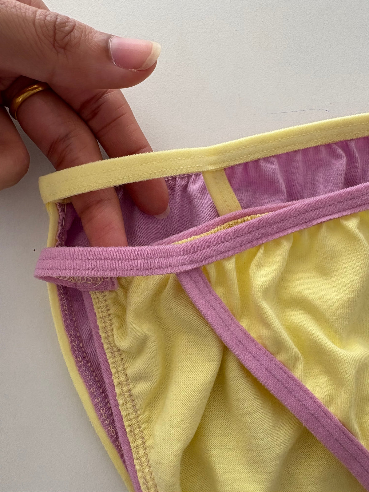 Buttercup String Bikini Underwear Set, Pack of 2 | 100% cotton