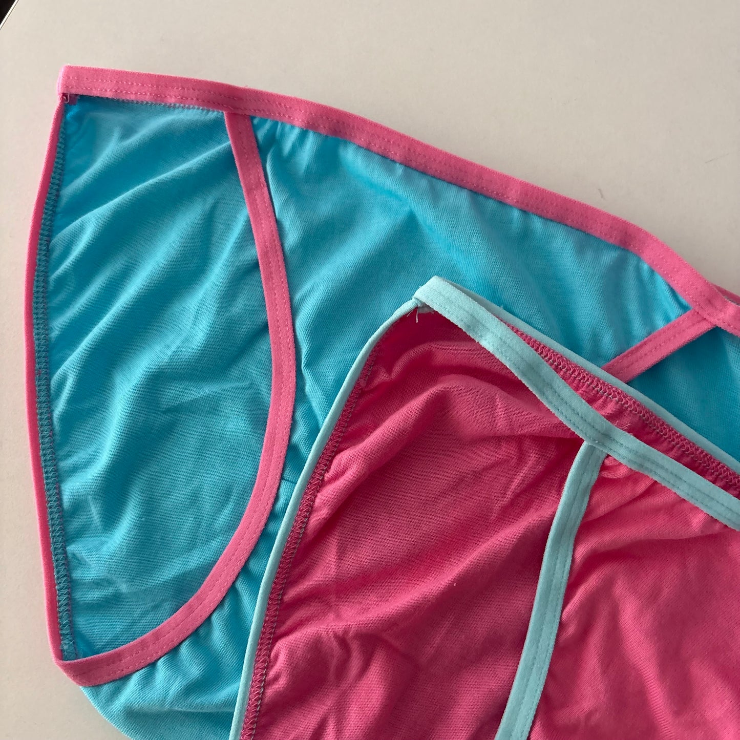 Cotton Candy String Bikini Underwear Set, Pack of 2